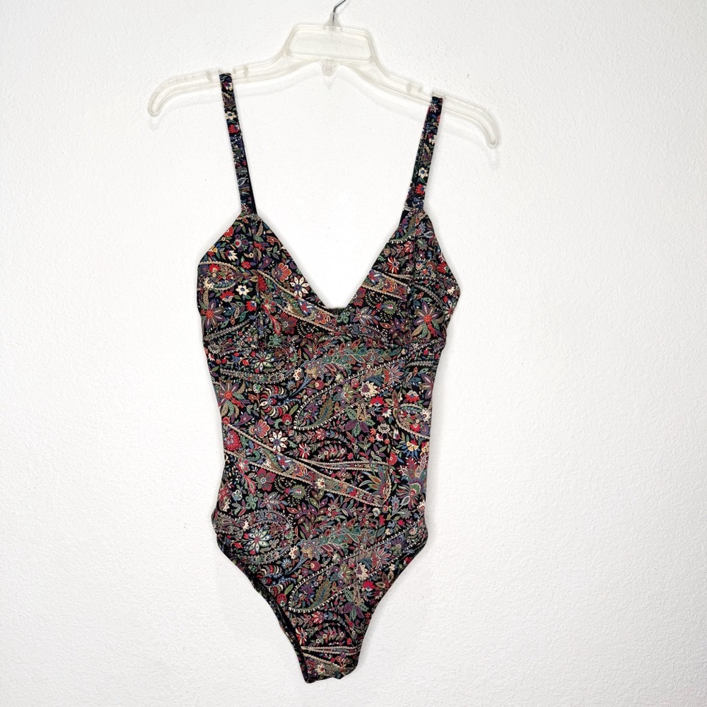 Malia Mills Paisley One Piece Swim Suit 8
